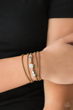 Paparazzi Urban Bracelet - Find Your Way - Brown