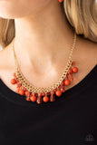 Paparazzi Necklace - Tour de Trendsetter - Orange