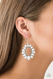 Paparazzi Earring - Fashionista Flavor - White