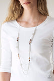 Paparazzi Necklace - Pretty Pop-tastic! - Brown
