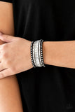 Paparazzi Urban Bracelet - Rock Star Rocker - Black