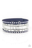 Paparazzi Urban Bracelet - Rock Star Rocker - Blue