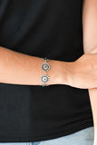 Paparazzi Bracelet - Funky Flower Child - Silver