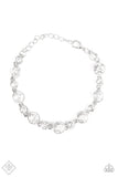 Paparazzi Bracelet - Starstruck Sparkle - White