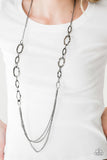 Paparazzi Necklace - Street Beat - Black