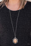 Paparazzi Necklace - Vintage Vanity - Brown
