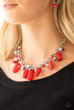 Paparazzi Necklace - Grand Canyon Grotto - Red