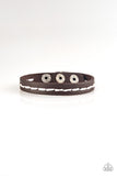 Paparazzi Bracelet - First Class TRAVELER - Brown