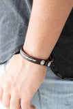 Paparazzi Bracelet - First Class TRAVELER - Brown