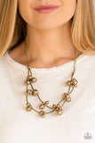 Paparazzi Necklace - Wedding BELLES - Brass