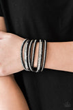 Paparazzi Bracelet - Rock Star Attitude - Black