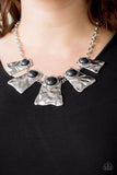 Paparazzi Necklace - Cougar - Black