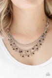 Paparazzi Necklace - Financially Fabulous - Purple