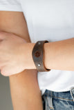 Paparazzi Urban Bracelet - Pleasantly Pioneer - Brown