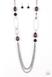 Paparazzi Necklace - Pleasant Promenade - Black