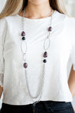 Paparazzi Necklace - Pleasant Promenade - Black