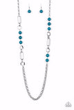 Paparazzi Necklace - CACHE Me Out - Blue