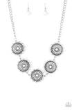 Paparazzi Necklace - Me-dallions, Myself, and I - White