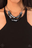 Paparazzi Necklace - Strikingly Spellbinding - Black