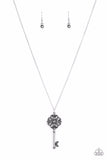 Paparazzi Necklace - Got It On Lock - Silver