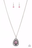 Paparazzi Necklace - Modern Majesty - Pink
