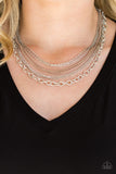 Paparazzi Necklace - Intensely Industrial - Brown