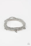 Paparazzi Bracelet - GRANDIOSE Slam - Silver