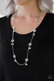 Paparazzi Necklace - Color Boost - White