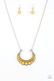 Paparazzi Necklace - Count To ZEN - Yellow