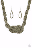Paparazzi Necklace - A Standing Ovation - Green