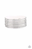 Paparazzi Urban Bracelet - Disco Dazzle - White