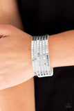 Paparazzi Urban Bracelet - Disco Dazzle - White
