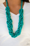 Paparazzi Necklace - Tahiti Tropic - Blue