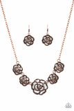 Paparazzi Necklace - Primrose Princess - Copper