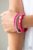 Paparazzi Bracelet - Color Venture - Pink