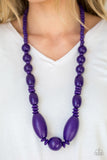 Paparazzi Necklace - Summer Breezin - Purple