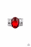 Paparazzi Ring - Shine Bright Like A Diamond - Red