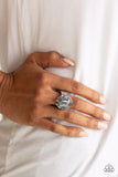 Paparazzi Ring - Outta My Way! - Silver