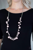 Paparazzi Necklace - Theres Always Room At The Top - Pink