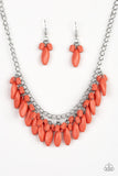 Paparazzi Necklace - Bead Binge - Orange