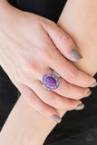 Paparazzi Ring - Colorfully Rustic - Purple