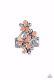 Paparazzi Ring - Climbing Gardens - Orange