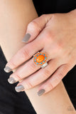 Paparazzi Ring - Colorfully Rustic - Orange