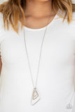 Paparazzi Necklace - Triple Trifecta - Brown