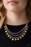 Paparazzi Necklace - Beach Flavor - Yellow