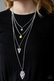 Paparazzi Necklace - Grounded In ARTIFACT - Yellow