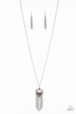 Paparazzi Necklace - Western Weather - Yellow