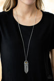 Paparazzi Necklace - Western Weather - Yellow