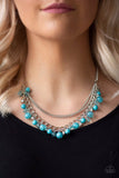 Paparazzi Necklace - Wait and SEA - Blue