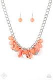 Paparazzi Necklace - Treasure Shore - Orange